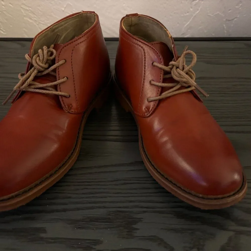 NEW! Deer Stags Boy's Ballard Bootie, Luggage, 3 Little Kid - 1192
